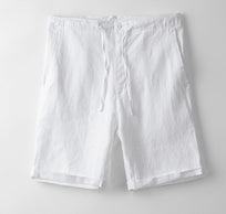 Short pur lin ample - Blanc