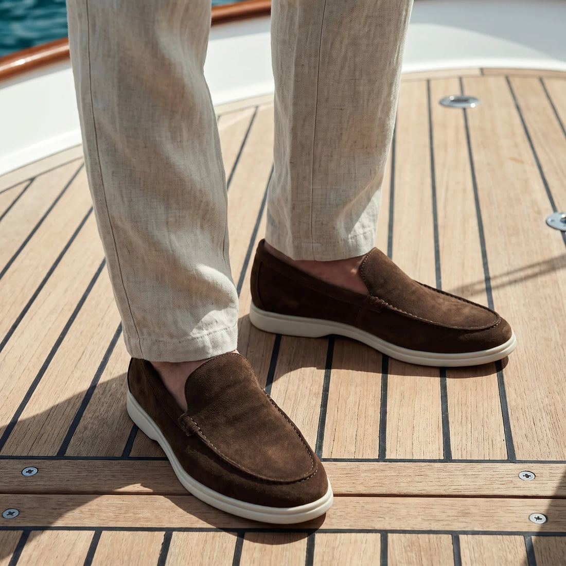 Mocassins en daim - Truffe