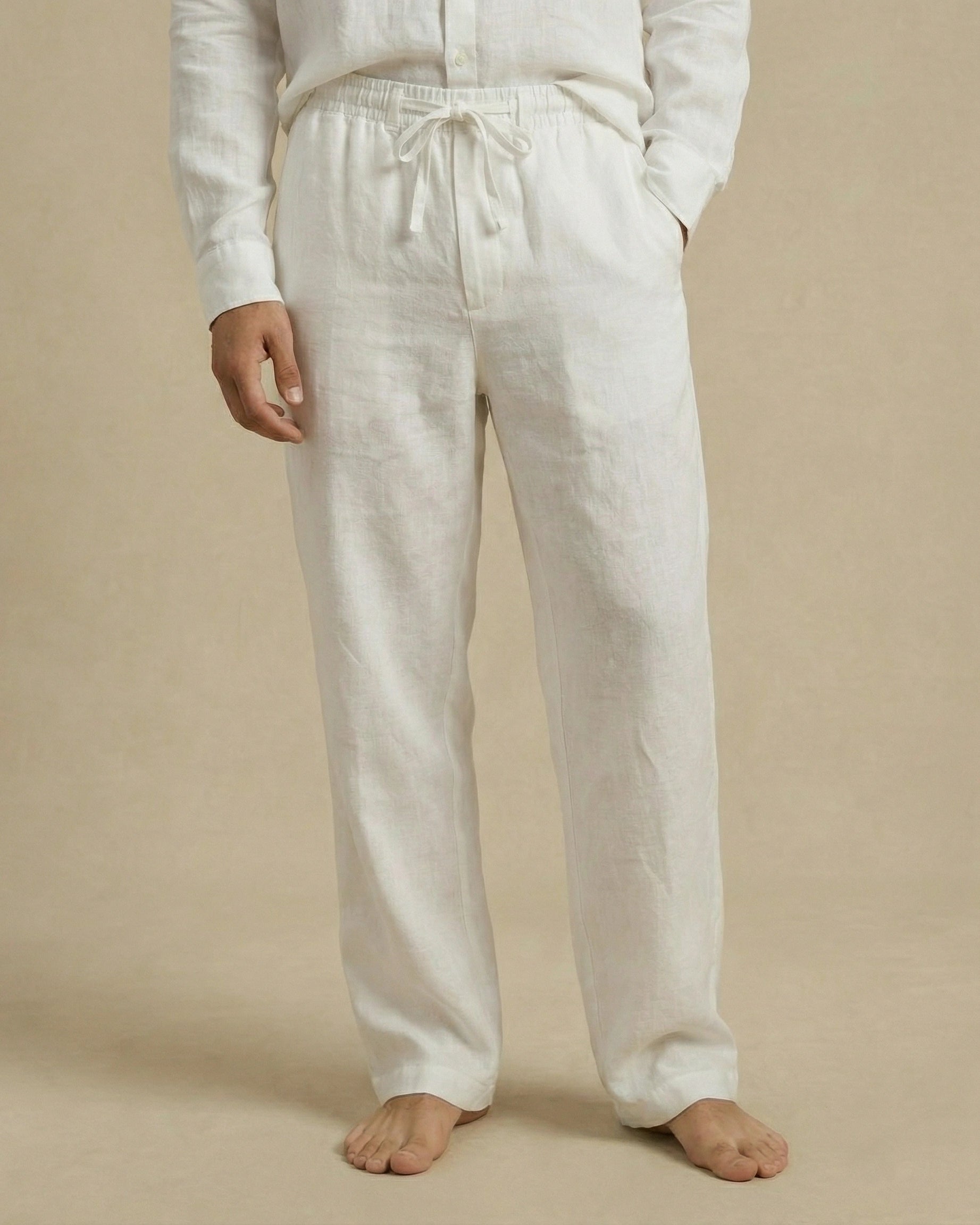 pantalon_en_lin_blanc_homme_ete_france