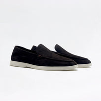 Mocassins en daim - Noir