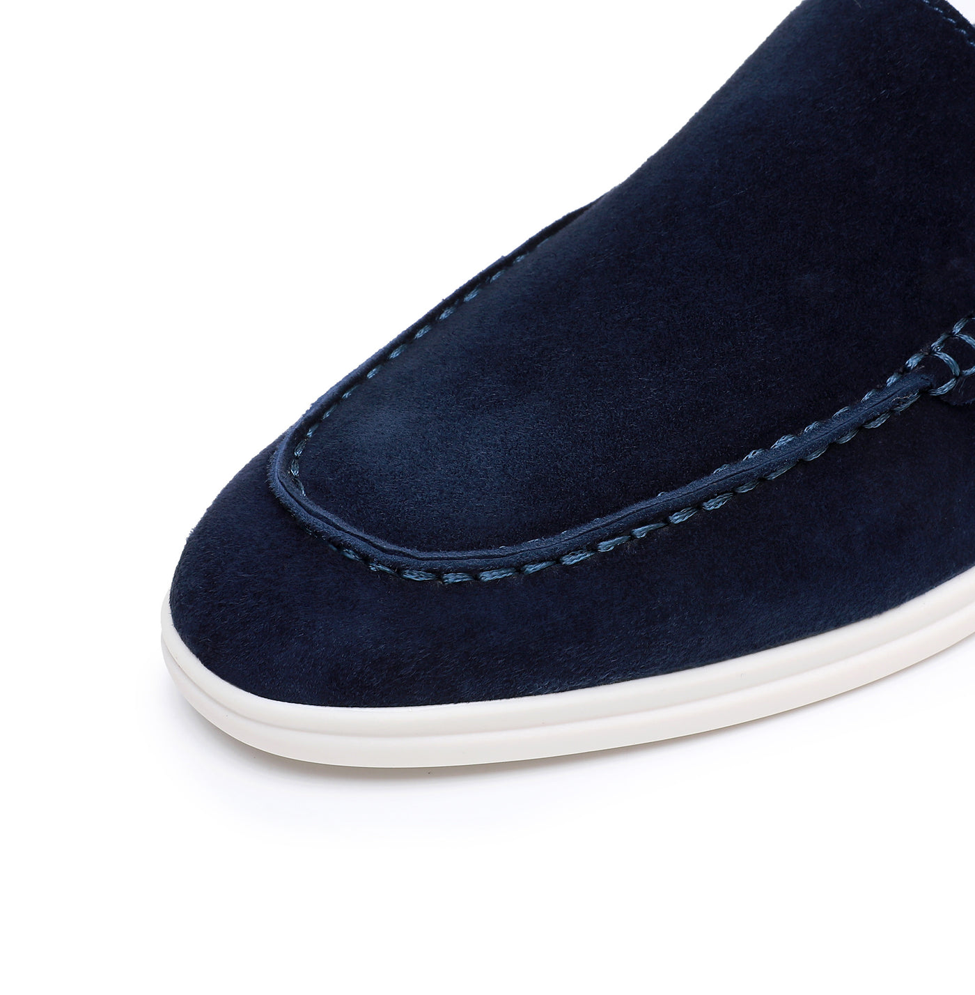 Suede moccasin