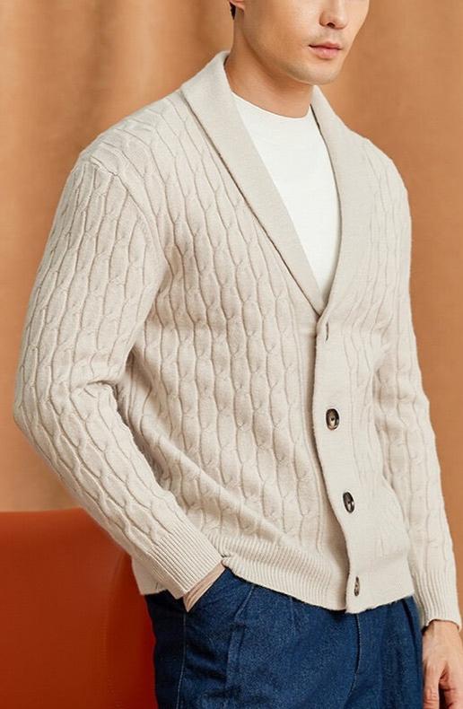 Viscose zip cardigan