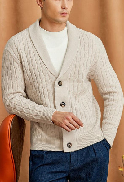 Viscose zip cardigan