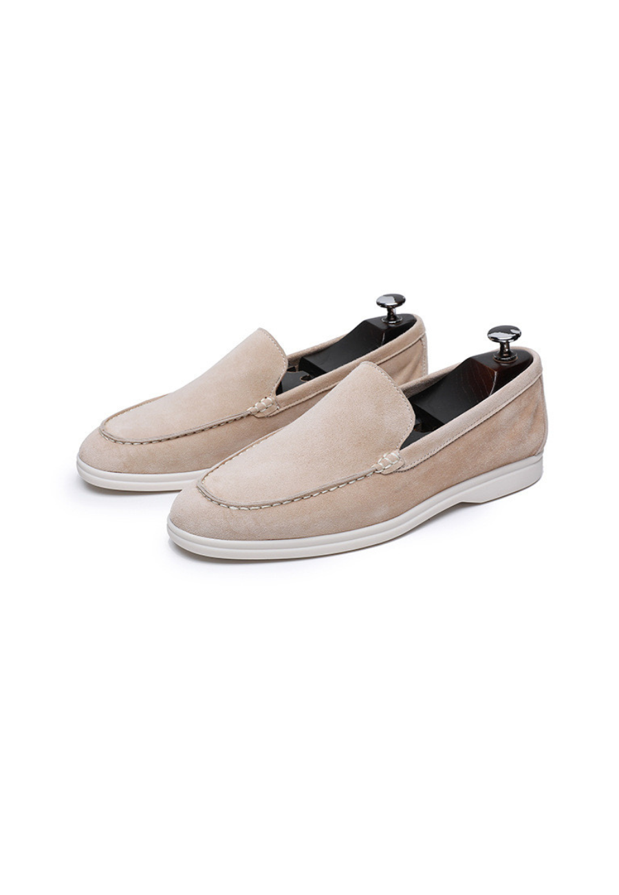 Suede moccasin