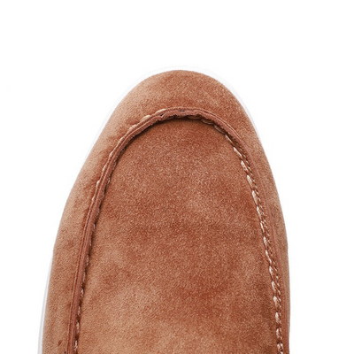 Suede moccasin