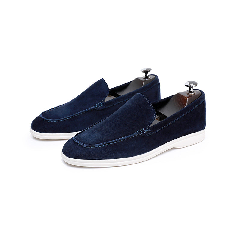 Suede moccasin