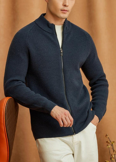 Half-zip without collar