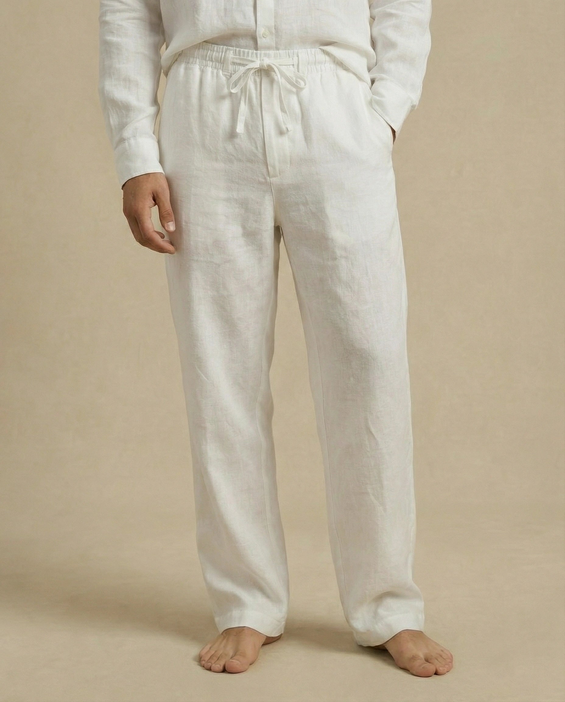 pantalon_en_lin_blanc_homme_ete_france