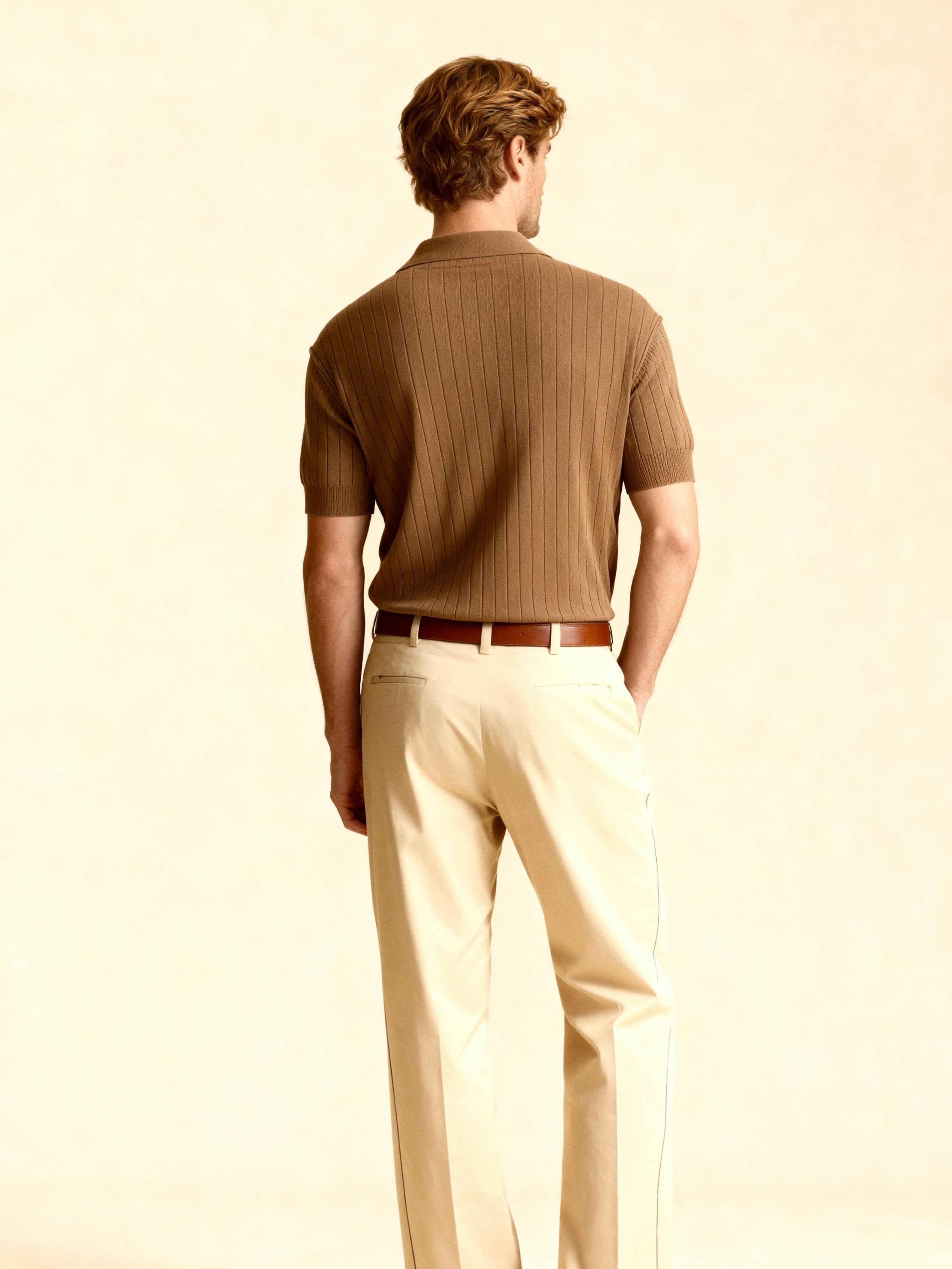 polo_marron_col_johnny_manche_courte_homme